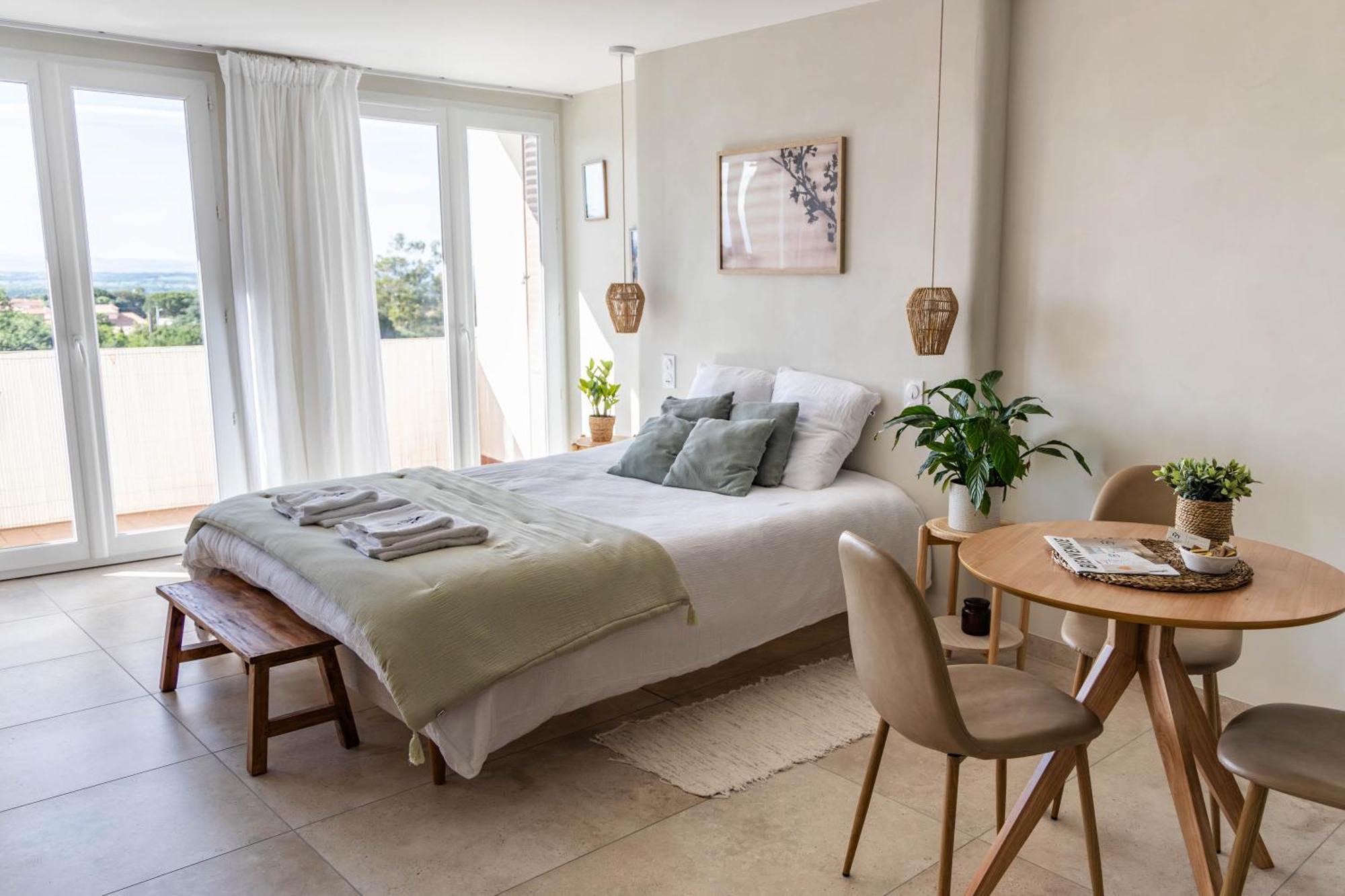 Vue 180°, Superbe Appartement Cocooning ! Laroque-des-Alberes ภายนอก รูปภาพ